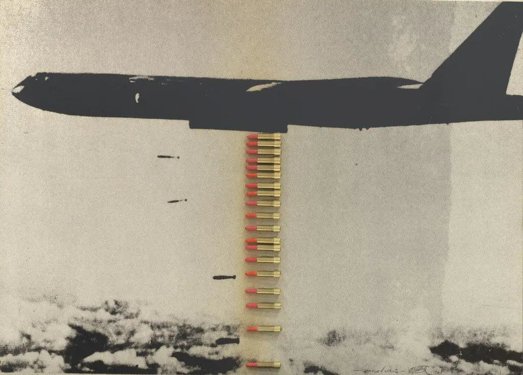 B 52 Lipstick Bomber by Wolf Vostell