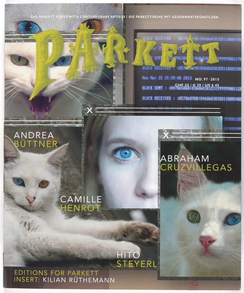 Parkett no. 97 by Various Artists, Andrea Büttner, Abraham Cruzvillegas, Camille Henrot
