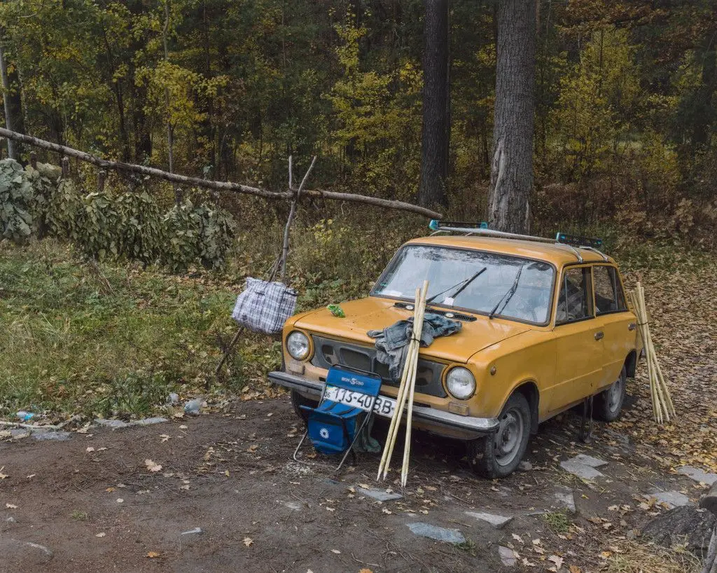 Shnuriv Lys, Kyivska Province, Ukraine by Stephen Shore