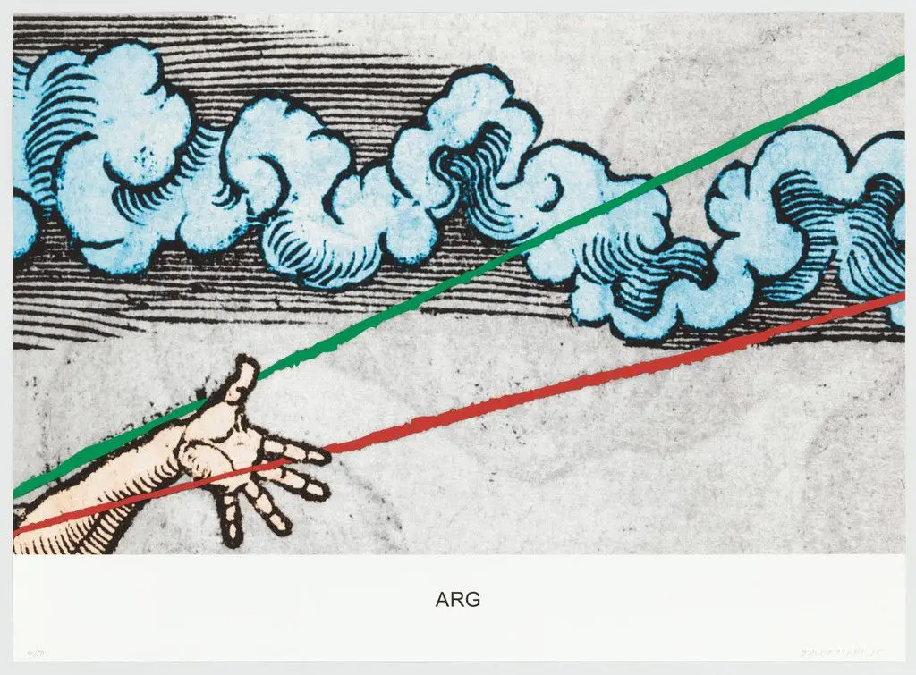 Engravings with Sounds: Arg by John Baldessari