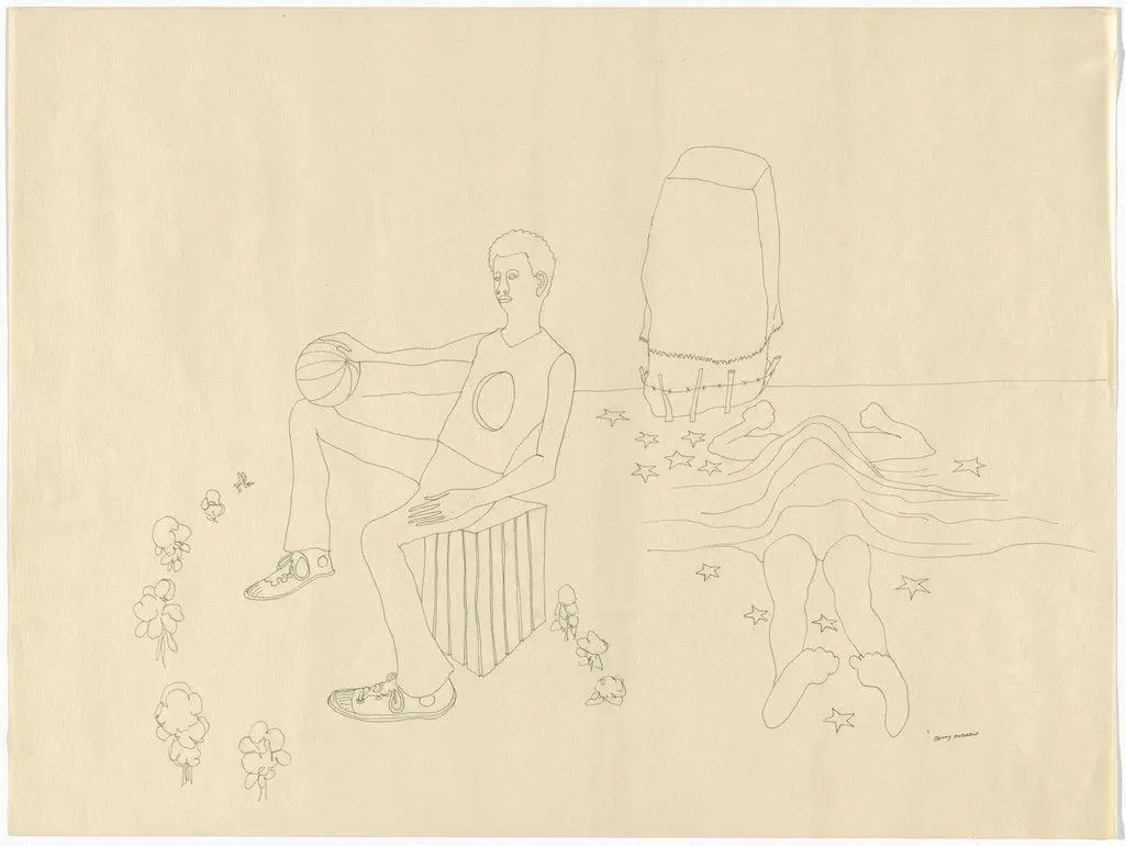 The Ball Game (No More Games Study #7) by Benny Andrews