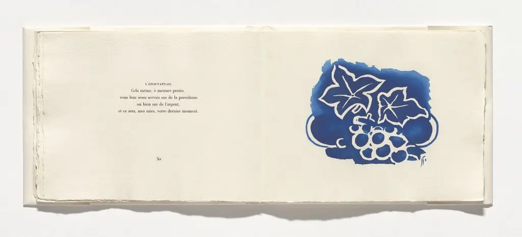 Plate (page 31) from Août (August) by Georges Braque
