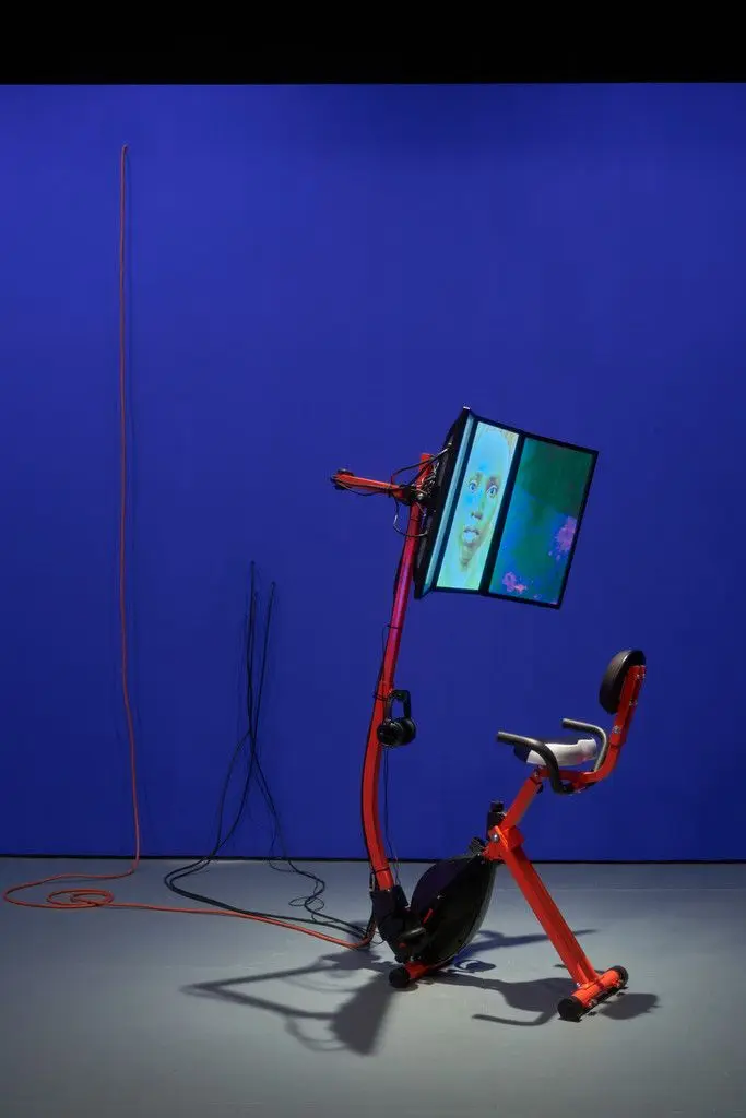 Graft and Ash for a Three Monitor Workstation by Sondra Perry