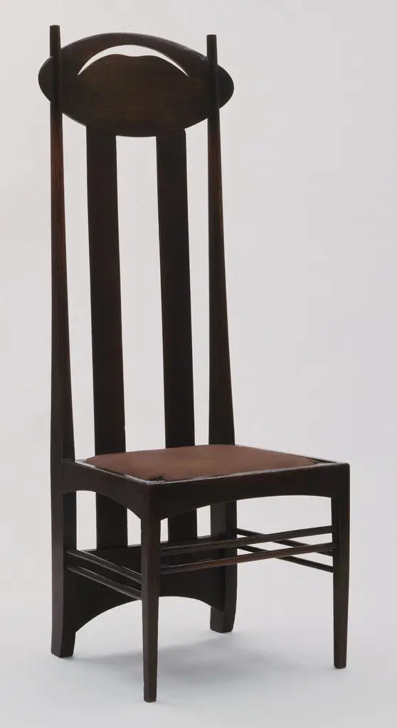 Side chair by Charles Rennie Mackintosh