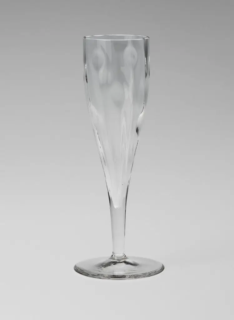 Champagne Glass by Koloman Moser