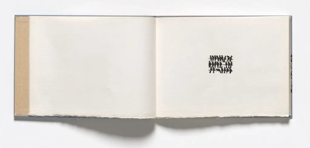 Vignette (folio 7) from Birds from my Homeland by Antonio Frasconi