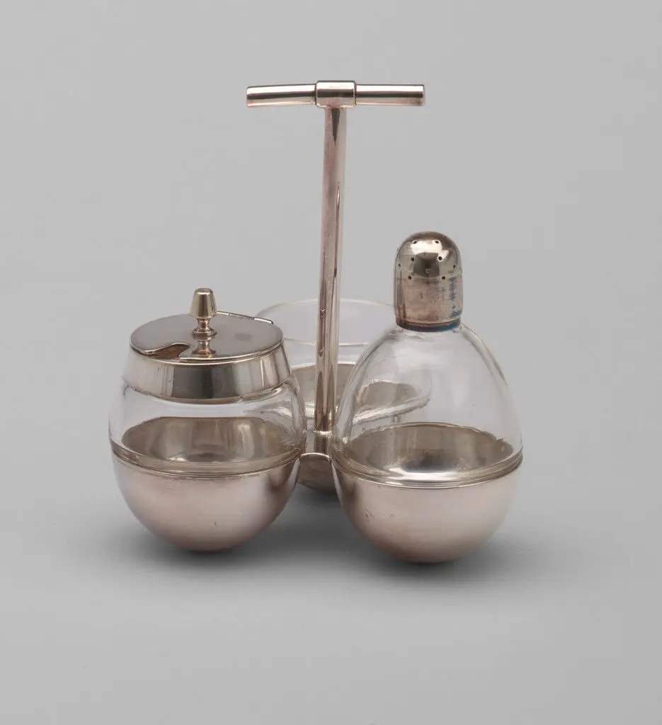 Condiment Set No. 17286 by Christopher Dresser
