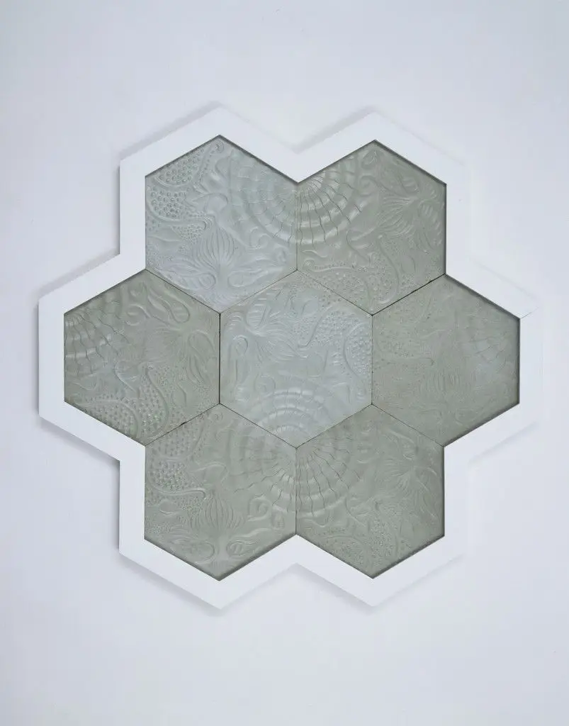 Floor Tiles from the Casa Mila, Barcelona by Antoni Gaudí