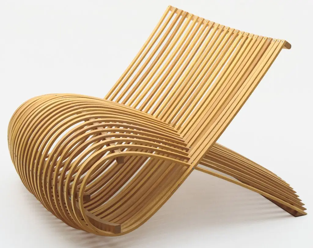 Wood Chair by Marc Newson