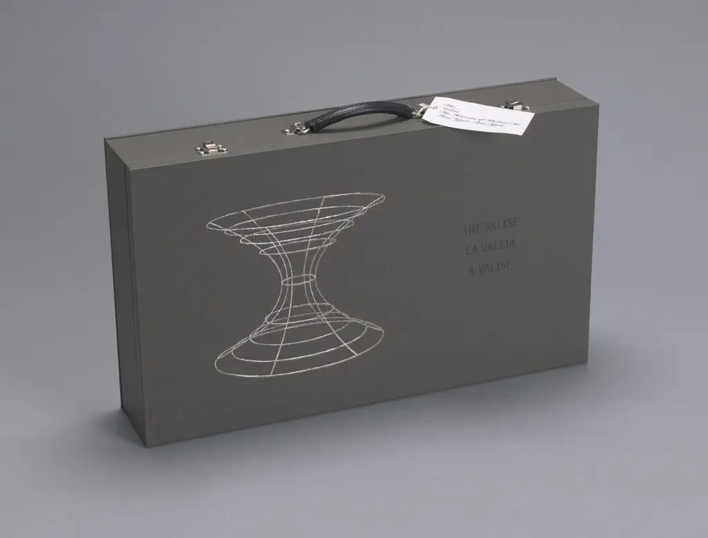 The Valise by Various Artists, Johanna Calle, Matías Duville, Maria Laet, Mateo López, Nicolás Paris, Rosângela Rennó, Christian Vinck Henriquez