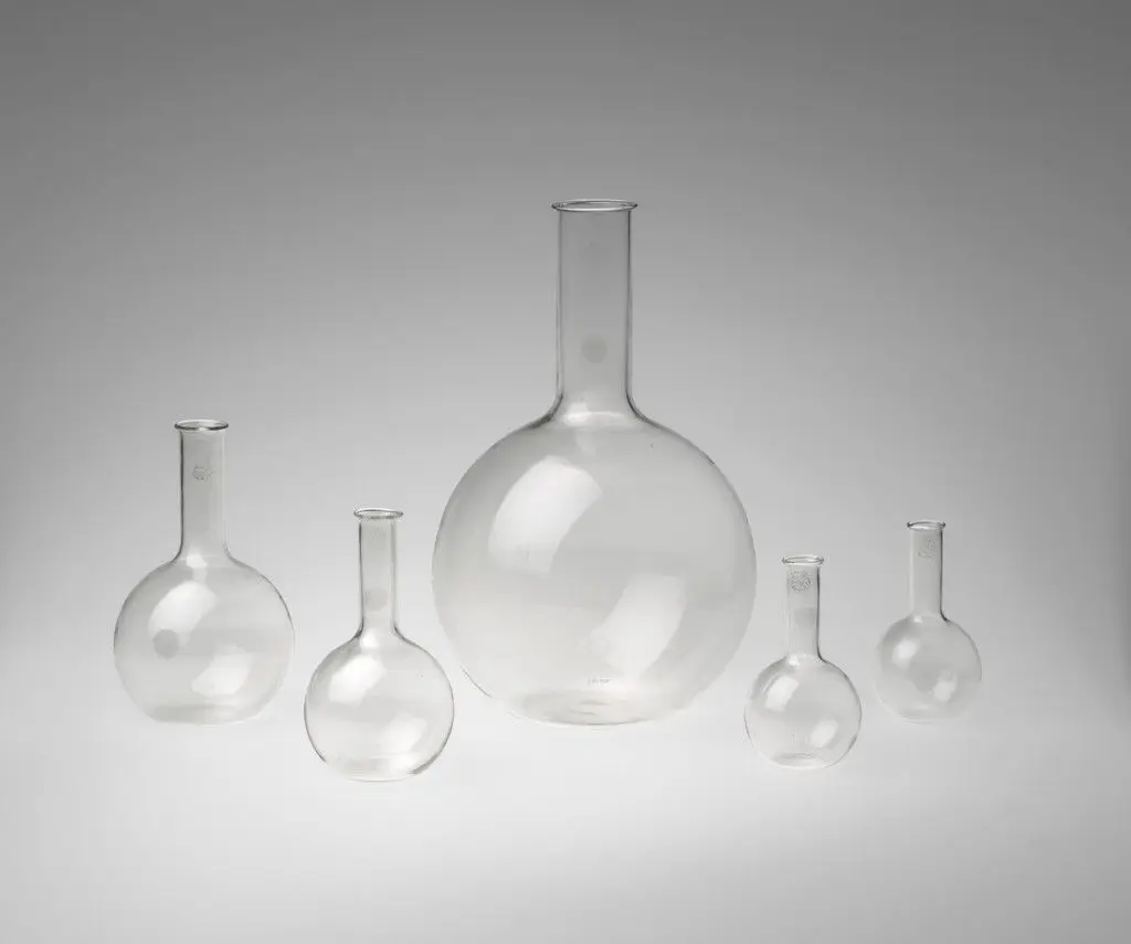 Boiling Flasks by Corning Glass Works, Corning, NY