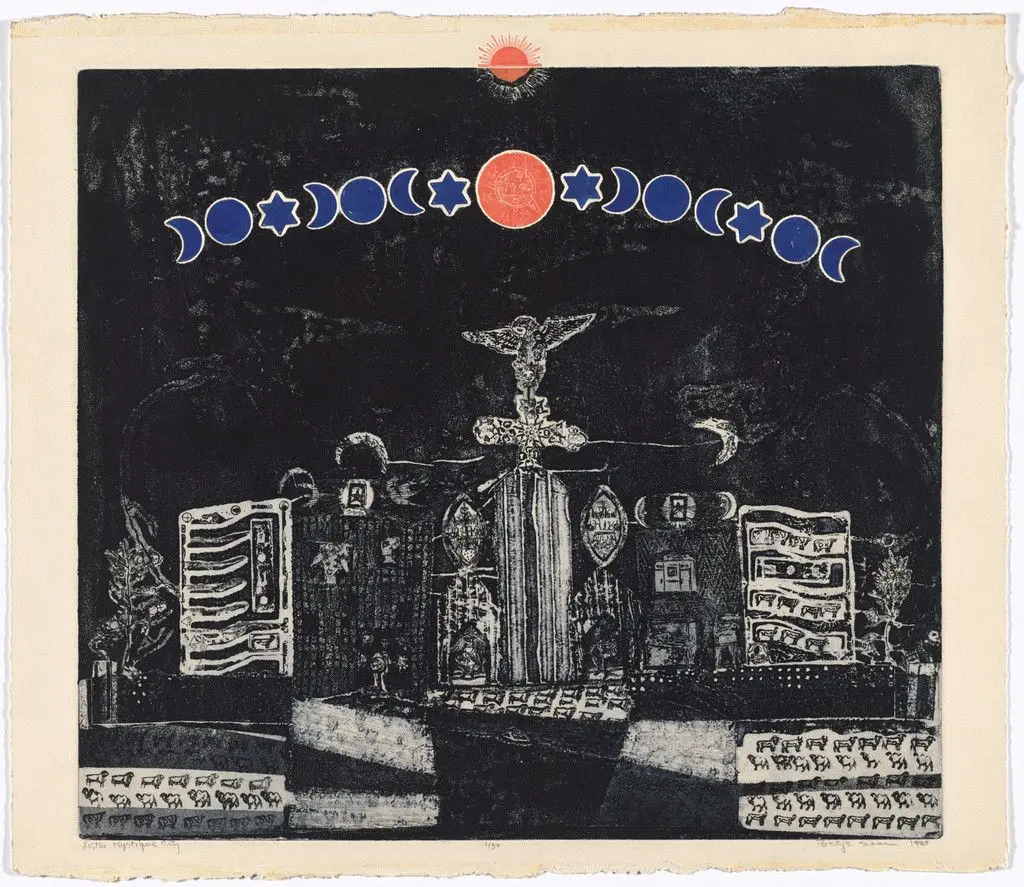 Lo, The Mystique City by Betye Saar