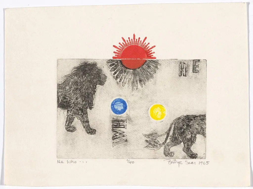 He Who... by Betye Saar