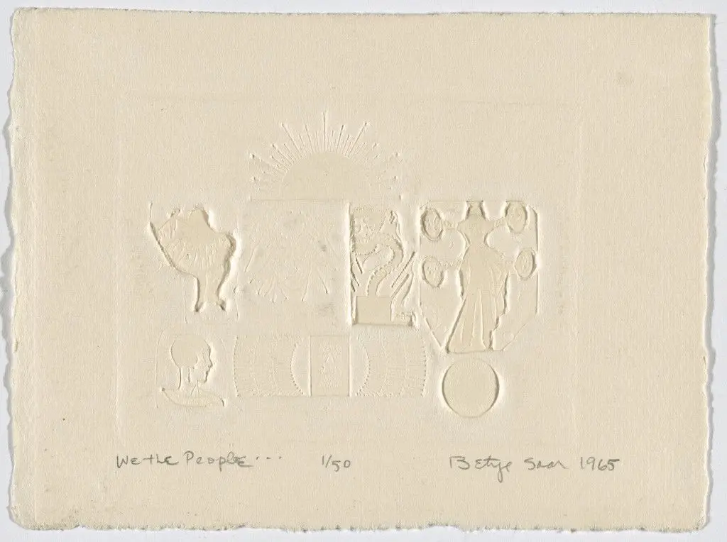 We The People by Betye Saar