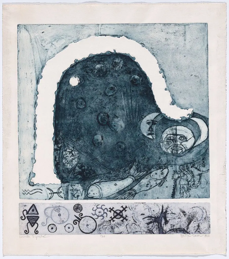 Winter Symbol by Betye Saar