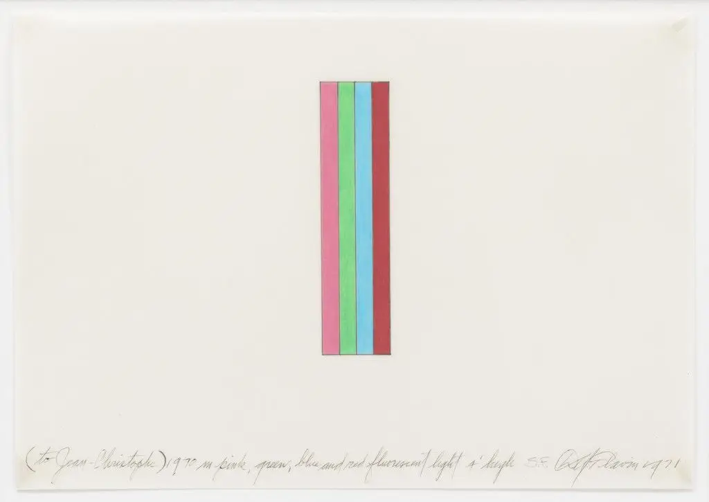 Untitled (To Jean Christophe) by Dan Flavin