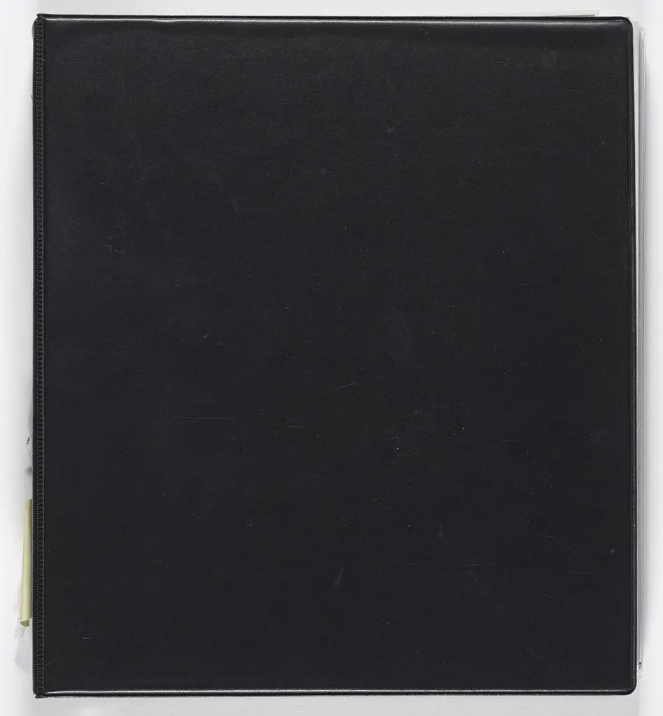 Untitled notebook by Arthur Jafa