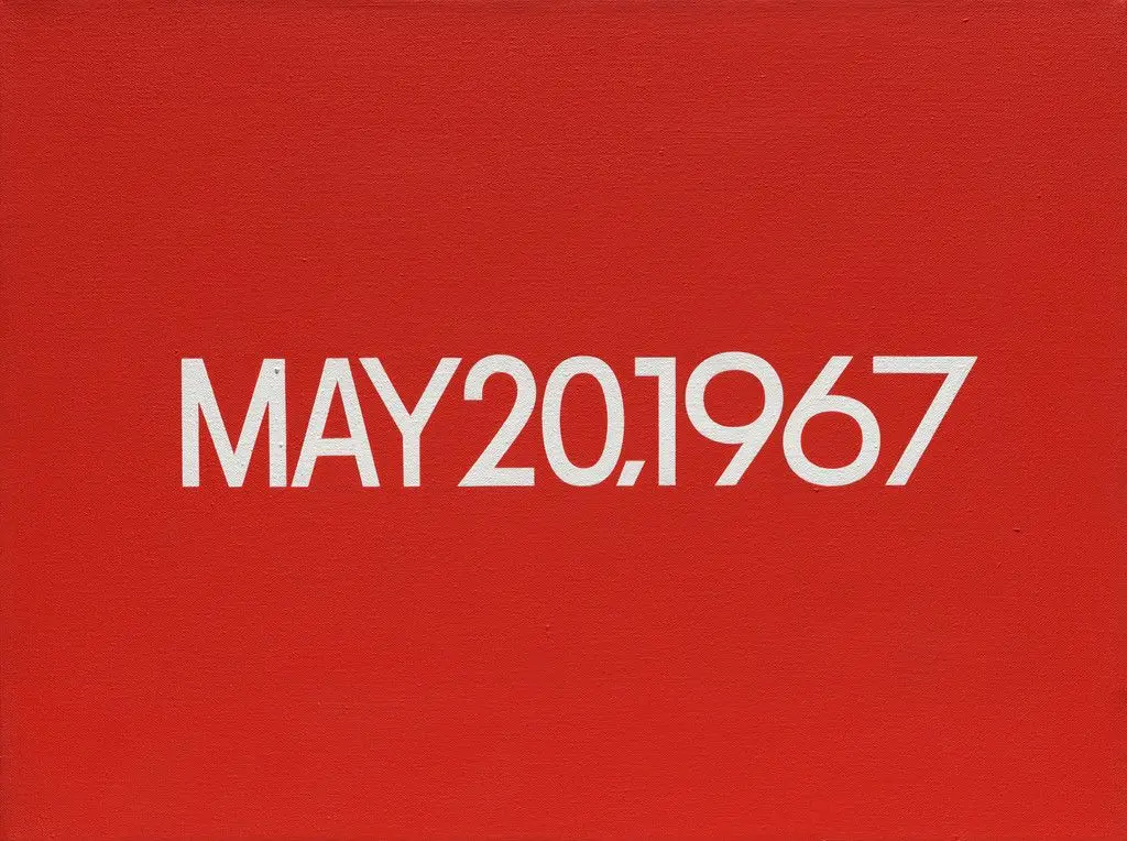 MAY 20, 1967 by On Kawara
