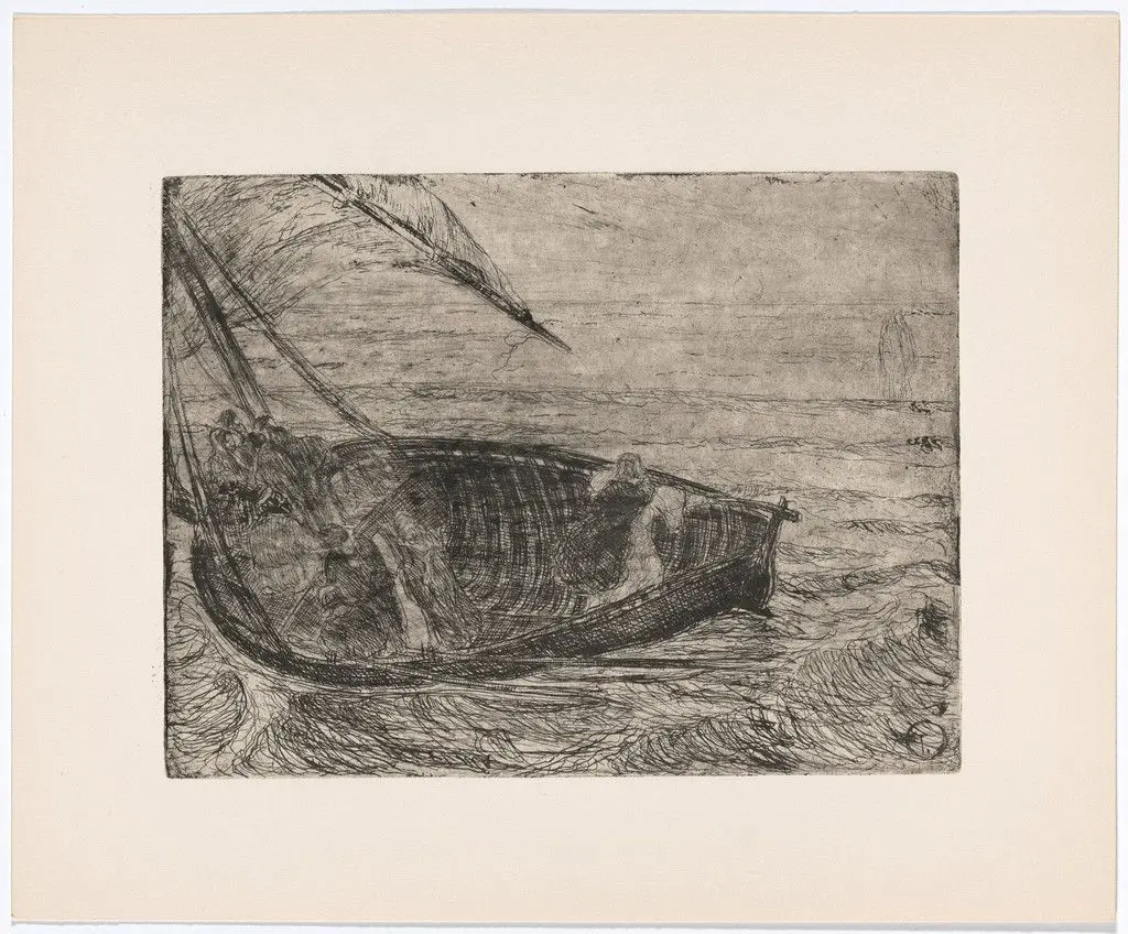 Christ Walking on the Water by Henry Ossawa Tanner