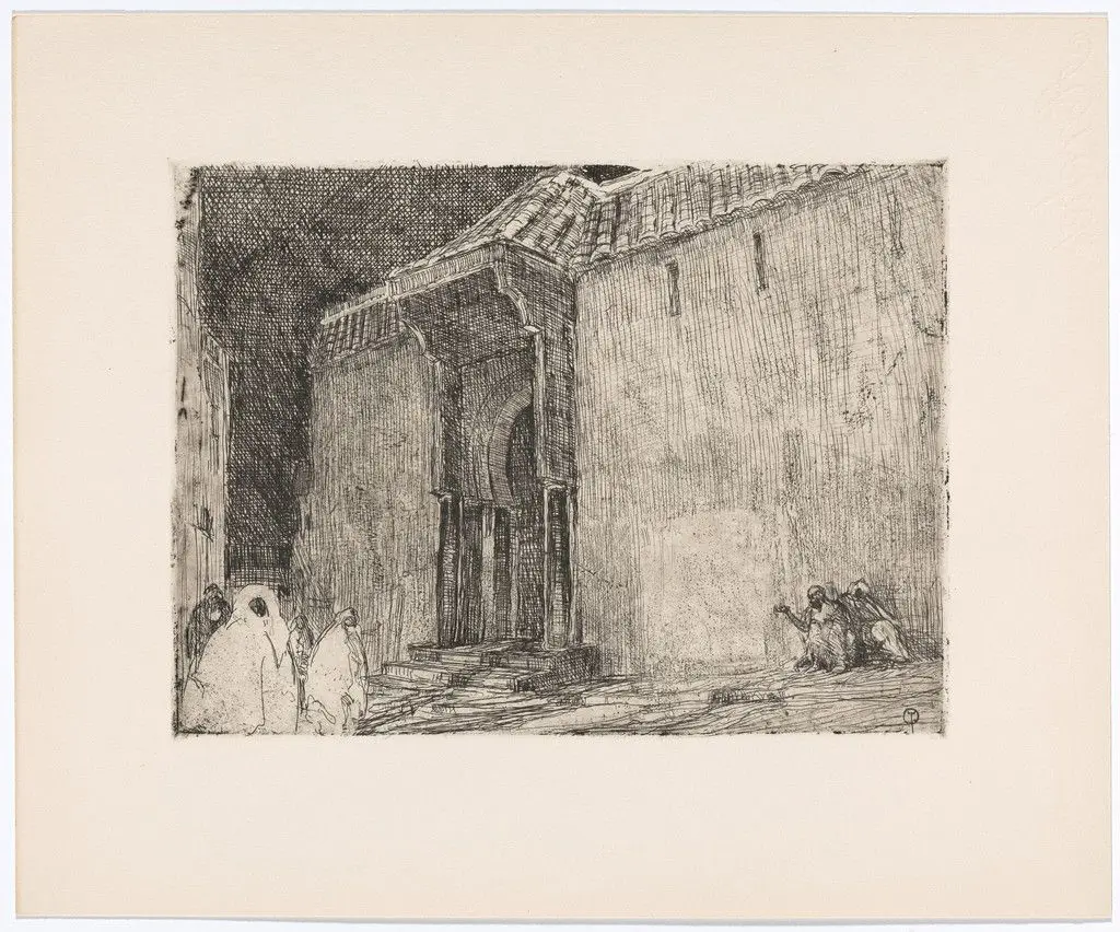Mosque, Tangier by Henry Ossawa Tanner