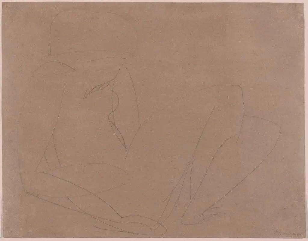 Reclining Nude by Constantin Brancusi