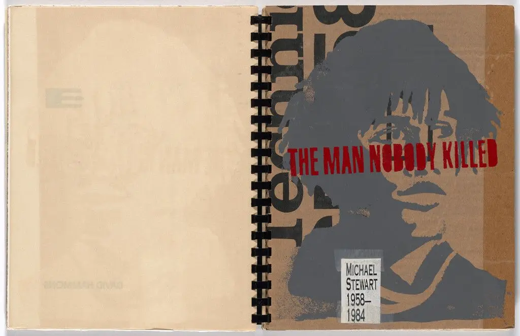 The Man Nobody Killed (folio 29) from Eye Magazine #14 "Cobalt Myth Mechanics" by David Hammons