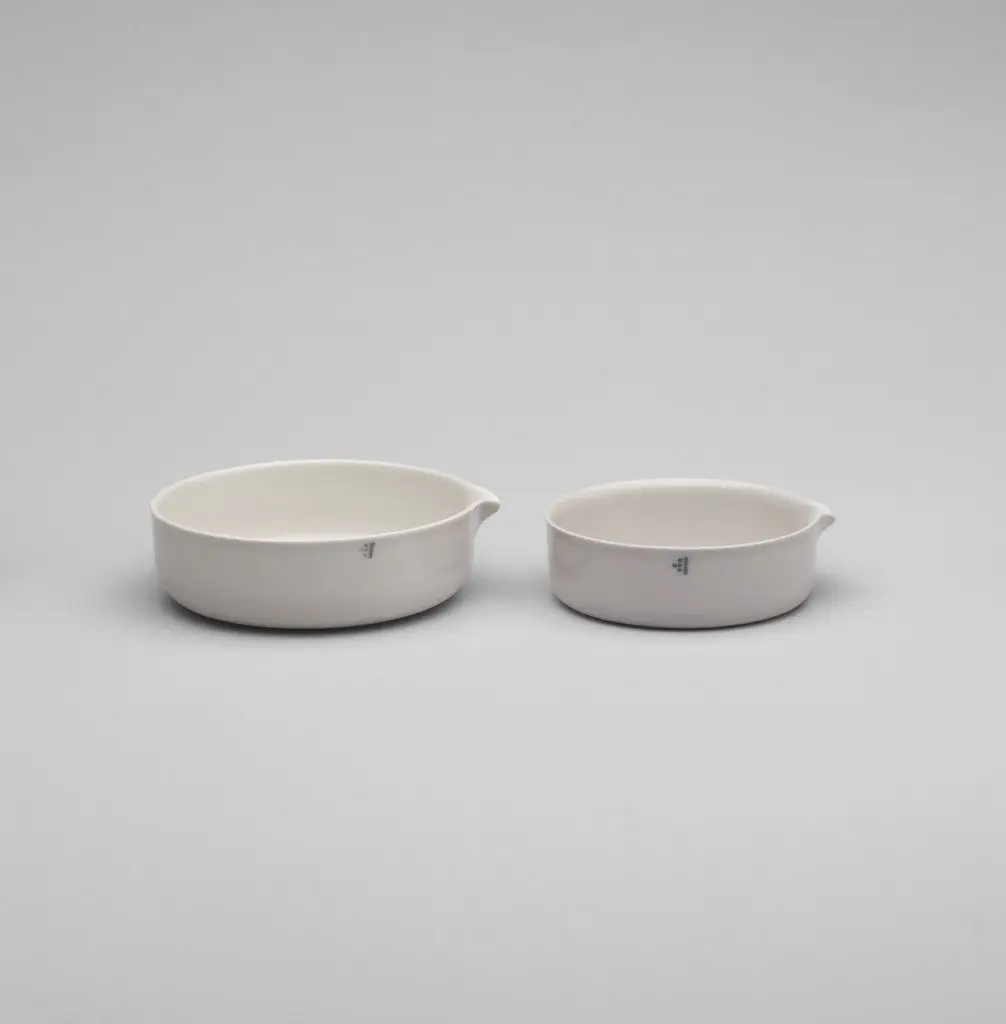 Evaporating Dishes by Coors Porcelain Co., Golden, CO