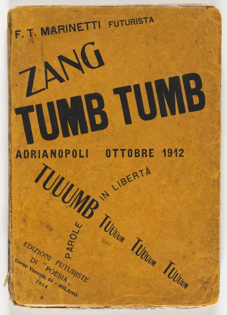 Zang Tumb Tumb: Adrianopoli Ottobre 1912: Parole in Libertà by Filippo Tommaso Marinetti