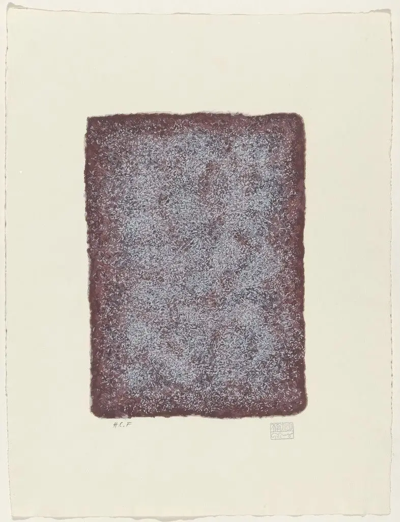 Early Frost, plate VIII from Meanders by Mark Tobey