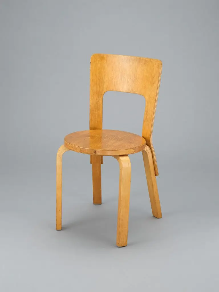 Side chair (model 66) by Alvar Aalto