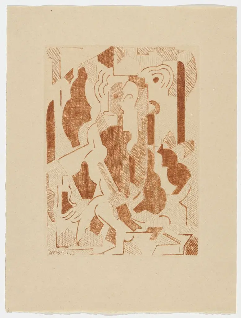 Variant of plate from Du Cubisme (On Cubism) by Albert Gleizes