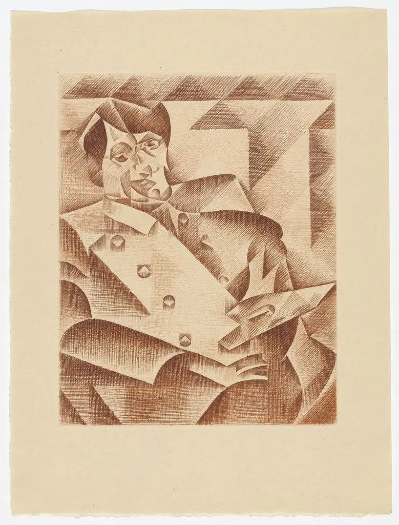 Variant of plate from Du Cubisme (On Cubism) by Juan Gris