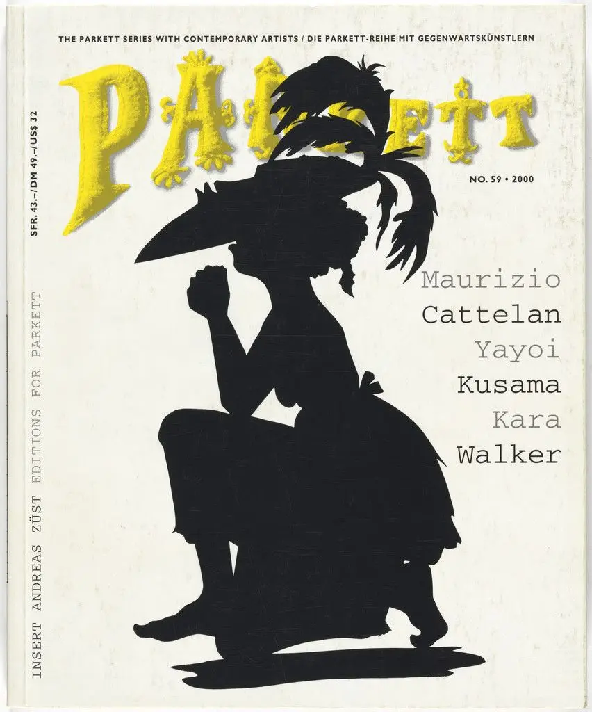 Parkett no. 59 by Maurizio Cattelan, Yayoi Kusama, Kara Walker, Dave Eggers, Various Artists
