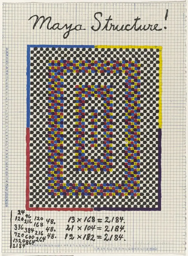 In-text plate (folio 10) from A Pythagorean Notebook by Alfred Jensen