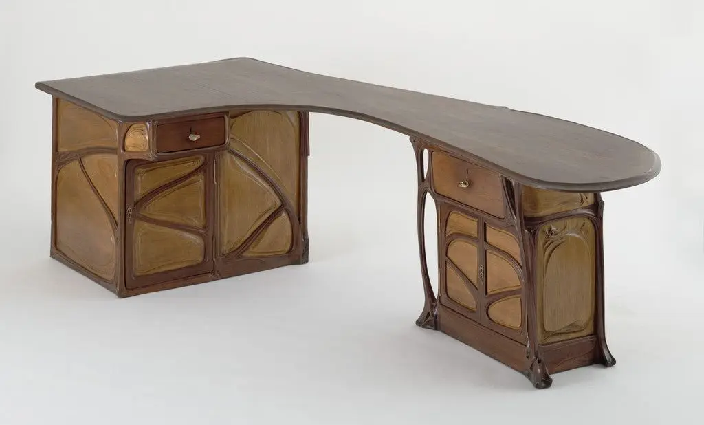 Desk by Hector Guimard