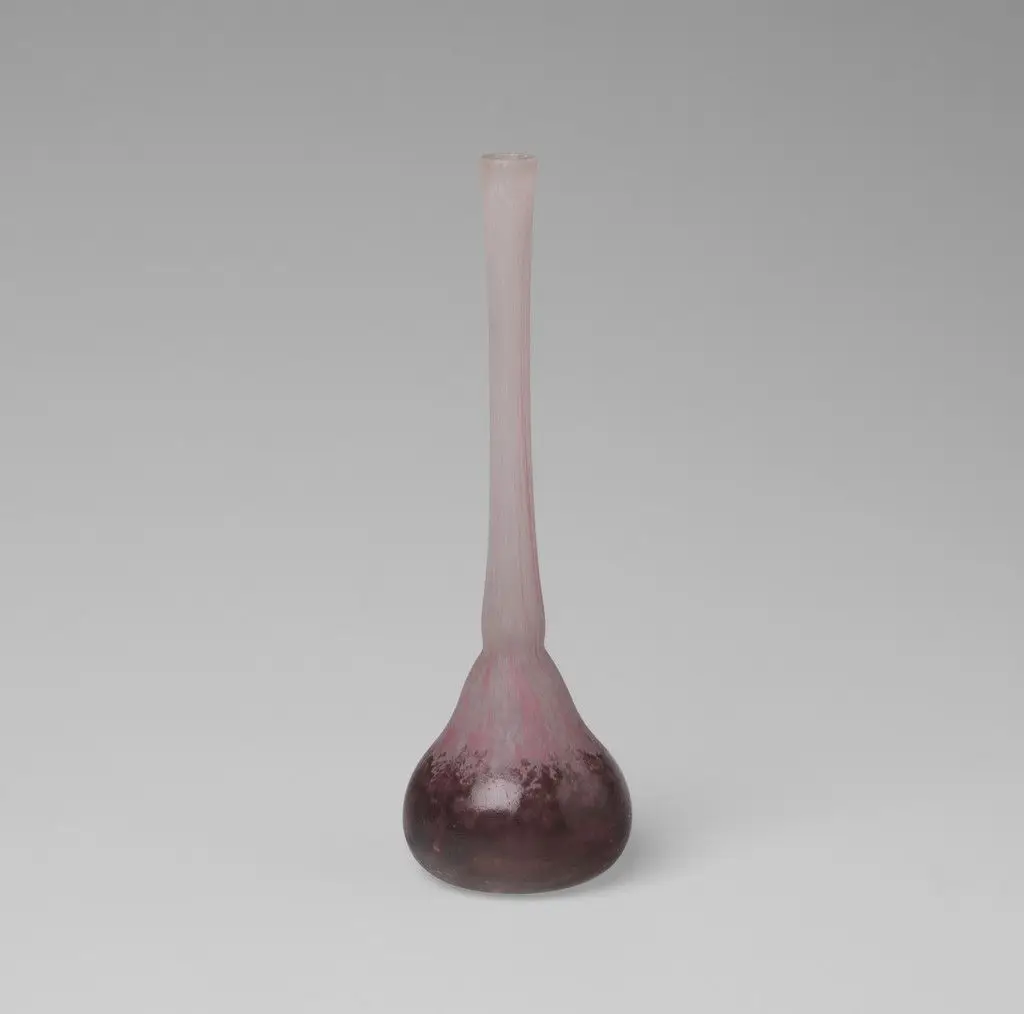 Bud Vase by Daum Frères, Nancy, France