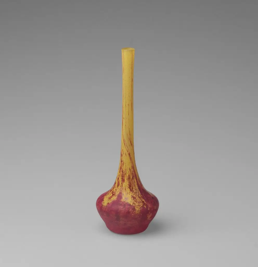 Bud Vase by Daum Frères, Nancy, France