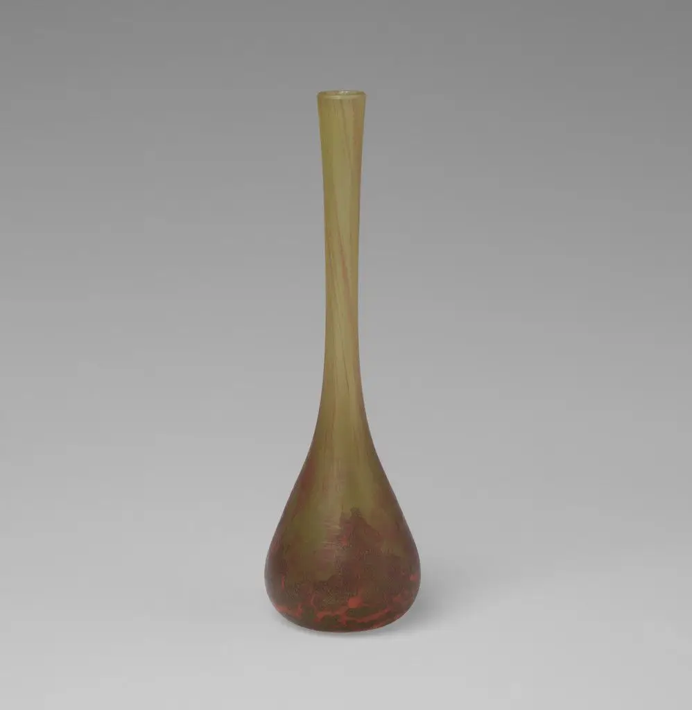 Bud Vase by Daum Frères, Nancy, France