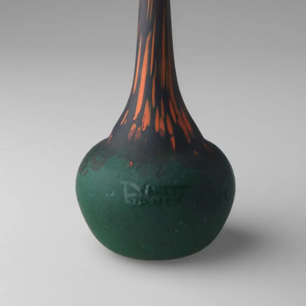 Bud Vase by Daum Frères, Nancy, France