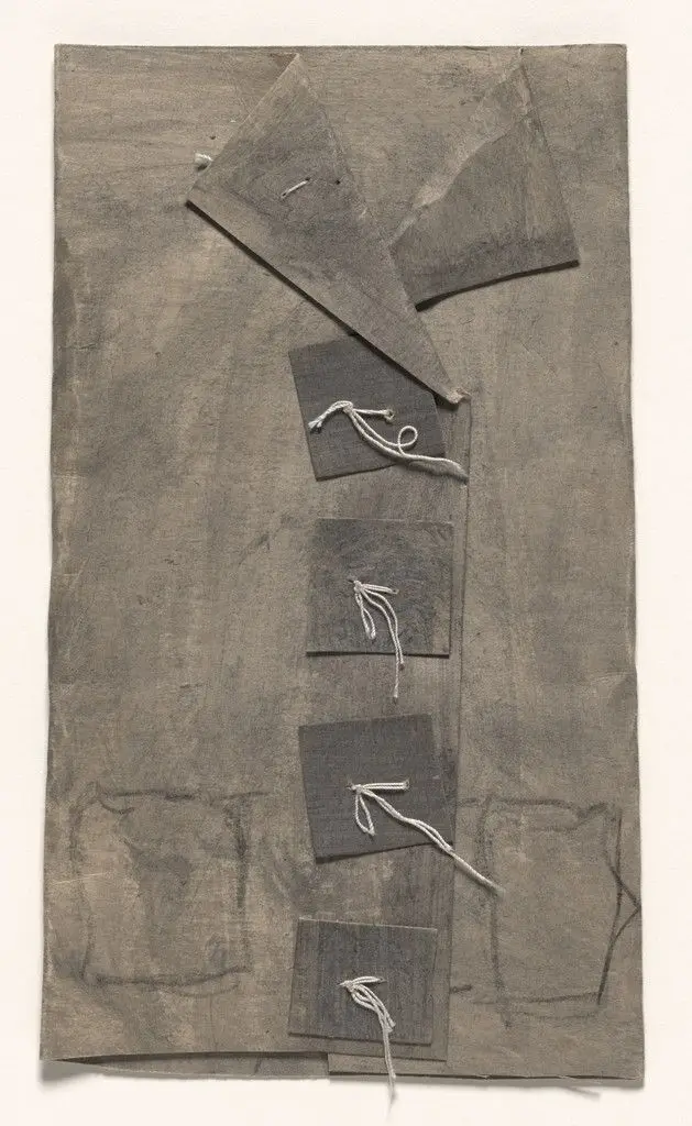 Untitled (Coat Construction) by James Castle