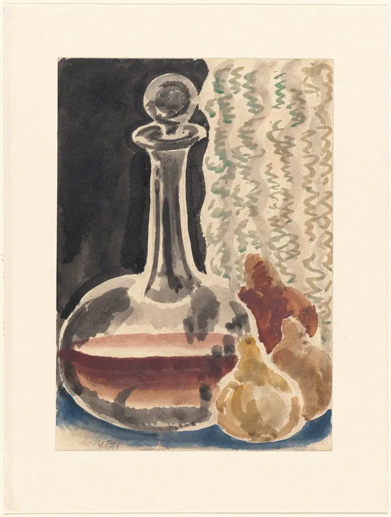 Decanter with Fruit by Vanessa Bell