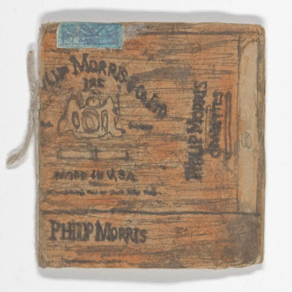 Untitled (Philip Morris Book) by James Castle