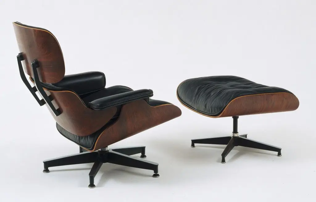 Lounge Chair and Ottoman by Charles Eames, Ray Eames