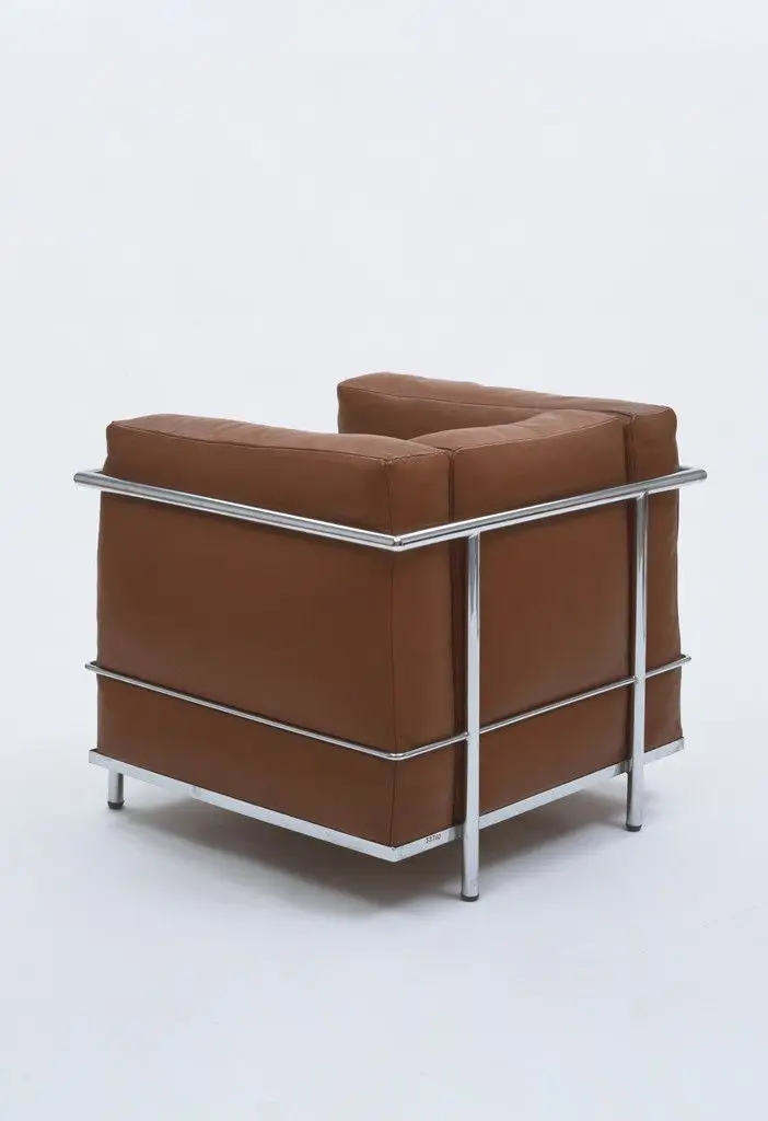 Easy Chair (Fauteuil Grand Confort) by Le Corbusier (Charles-Édouard Jeanneret), Pierre Jeanneret, Charlotte Perriand