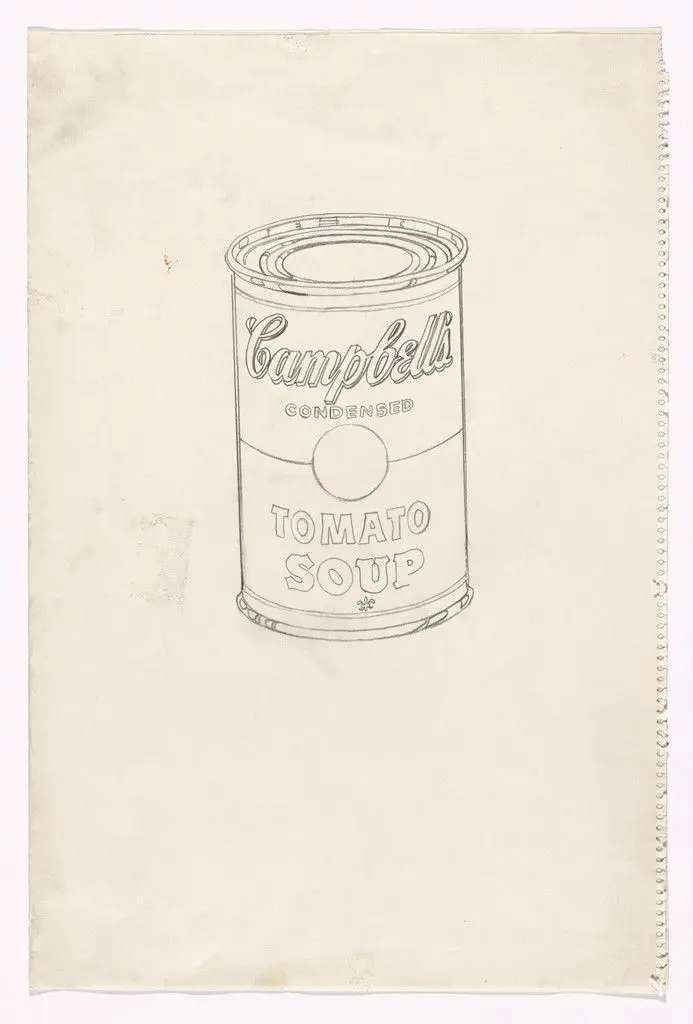 Campbell's Soup Can (Tomato) by Andy Warhol