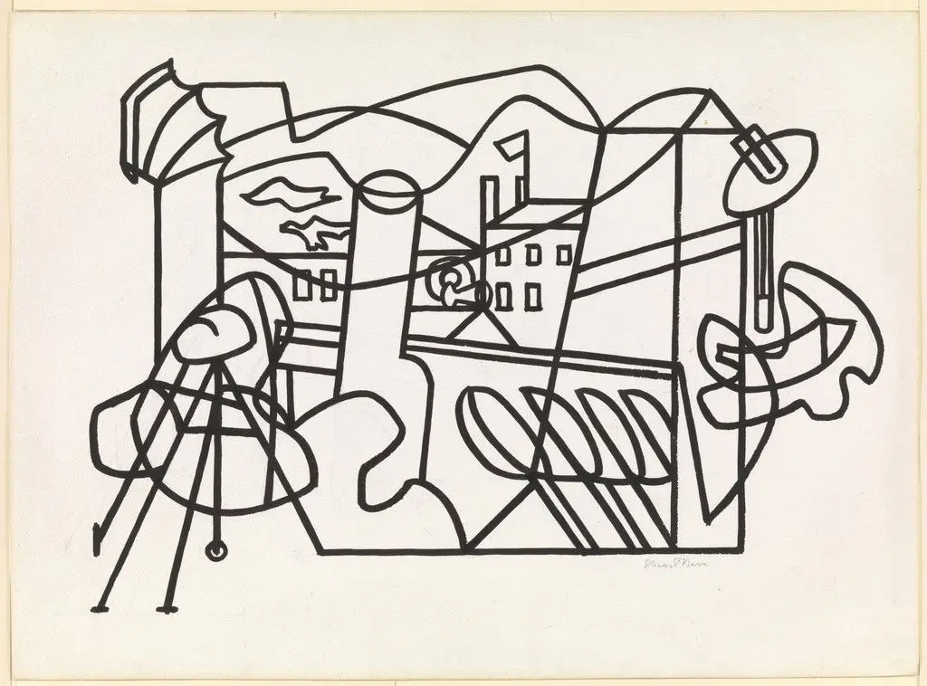 Composition No. 5 by Stuart Davis