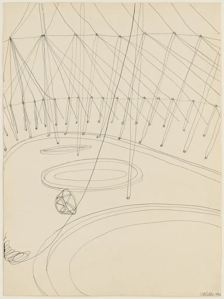 Circus Interior by Alexander Calder