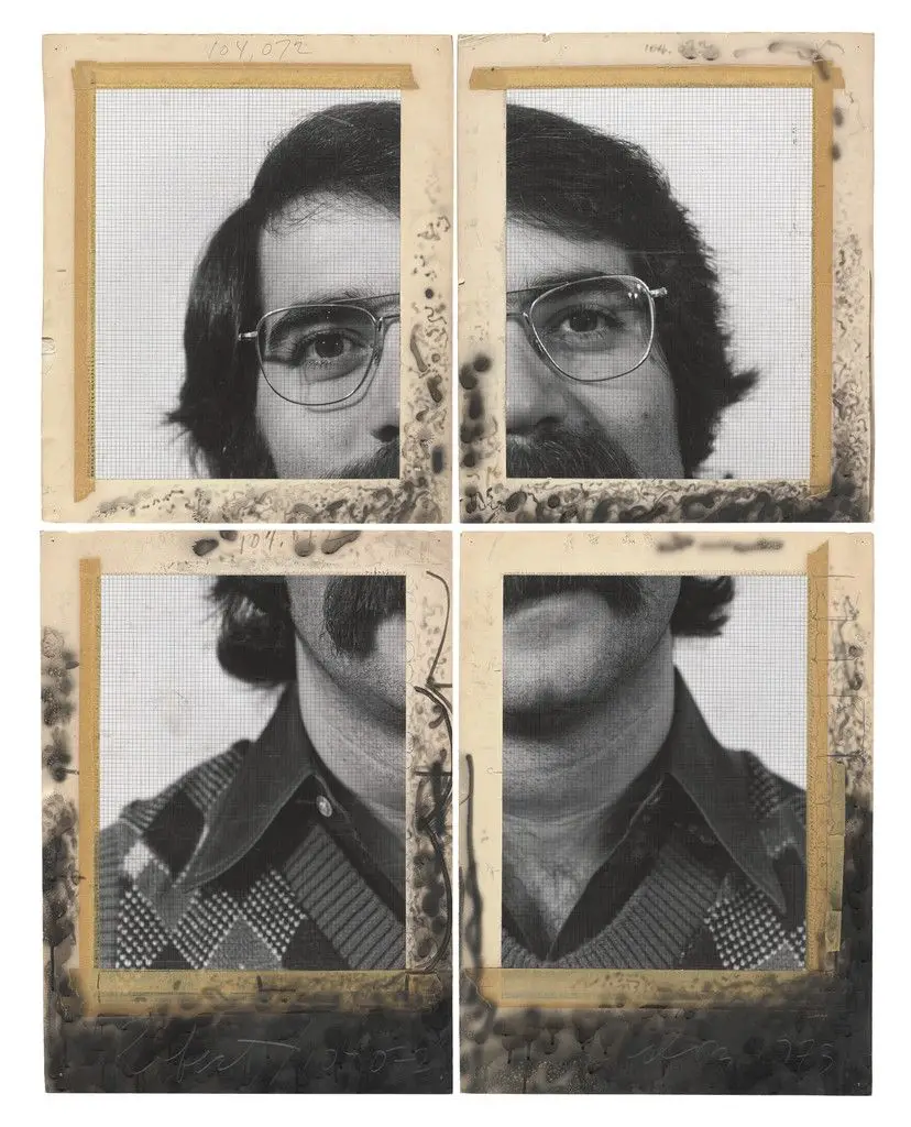 Robert (maquette) by Chuck Close