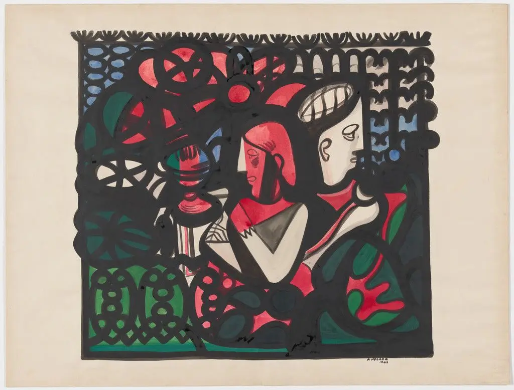 Girls by Amelia Peláez Del Casal