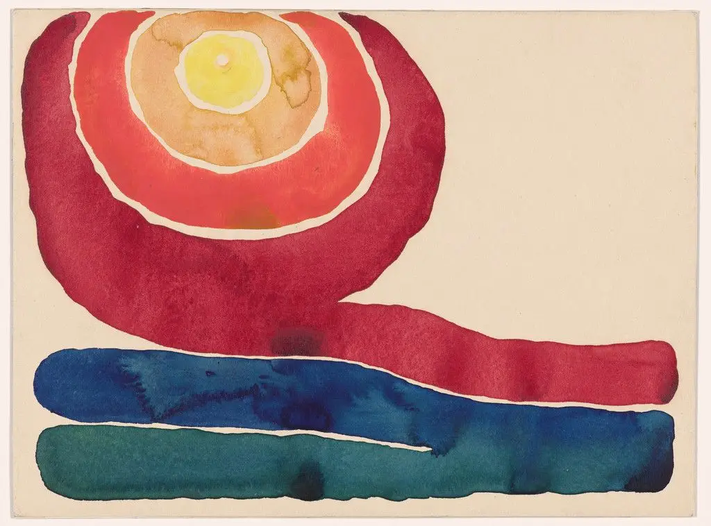 Evening Star No. III by Georgia O'Keeffe